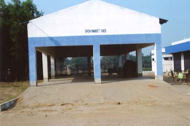 Open Market Shed,Chandrakona-II [ Jhakra ]  Krishak Bazar
